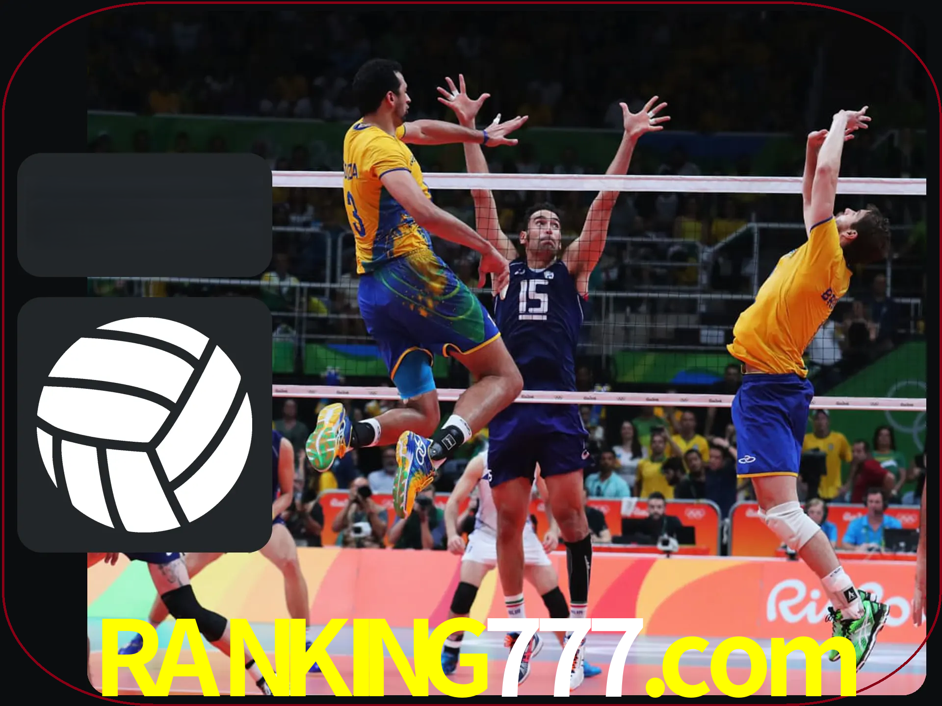 Fazer enormes ganhos apostando nas equipes de vôlei.
